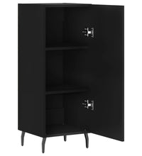 Sideboard Schwarz 34,5x34x90 cm Holzwerkstoff