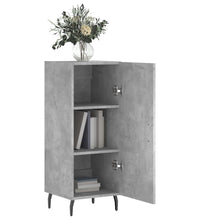 Sideboard Betongrau 34,5x34x90 cm Holzwerkstoff