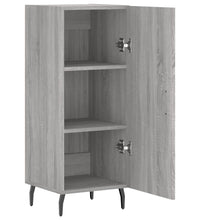 Sideboard Grau Sonoma 34,5x34x90 cm Holzwerkstoff