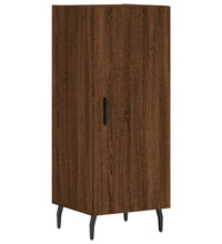 Sideboard Braun Eichen-Optik 34,5x34x90 cm Holzwerkstoff