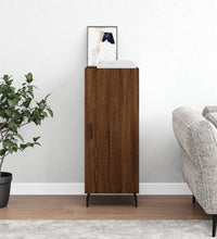 Sideboard Braun Eichen-Optik 34,5x34x90 cm Holzwerkstoff