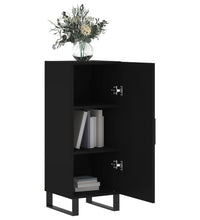 Sideboard Schwarz 34,5x34x90 cm Holzwerkstoff