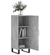 Sideboard Betongrau 34,5x34x90 cm Holzwerkstoff