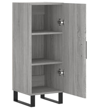 Sideboard Grau Sonoma 34,5x34x90 cm Holzwerkstoff