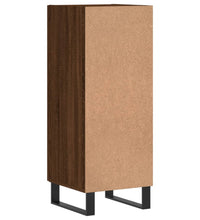 Sideboard Braun Eichen-Optik 34,5x34x90 cm Holzwerkstoff