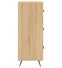 Sideboard Sonoma-Eiche 34,5x34x90 cm Holzwerkstoff