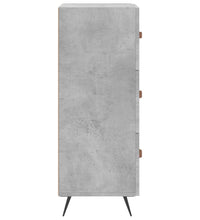 Sideboard Betongrau 34,5x34x90 cm Holzwerkstoff