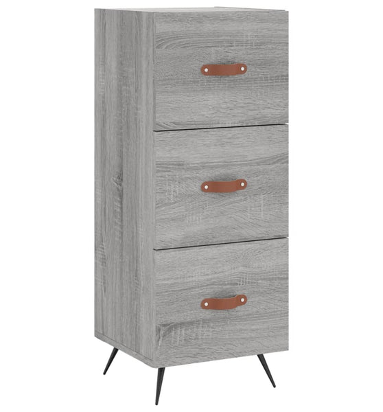 Sideboard Grau Sonoma 34,5x34x90 cm Holzwerkstoff