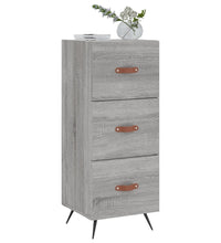 Sideboard Grau Sonoma 34,5x34x90 cm Holzwerkstoff