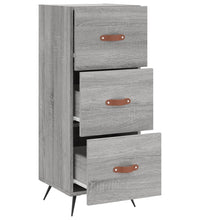 Sideboard Grau Sonoma 34,5x34x90 cm Holzwerkstoff