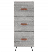 Sideboard Grau Sonoma 34,5x34x90 cm Holzwerkstoff