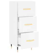 Sideboard Weiß 34,5x34x90 cm Holzwerkstoff