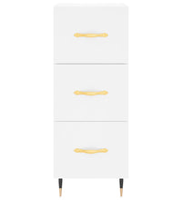 Sideboard Weiß 34,5x34x90 cm Holzwerkstoff