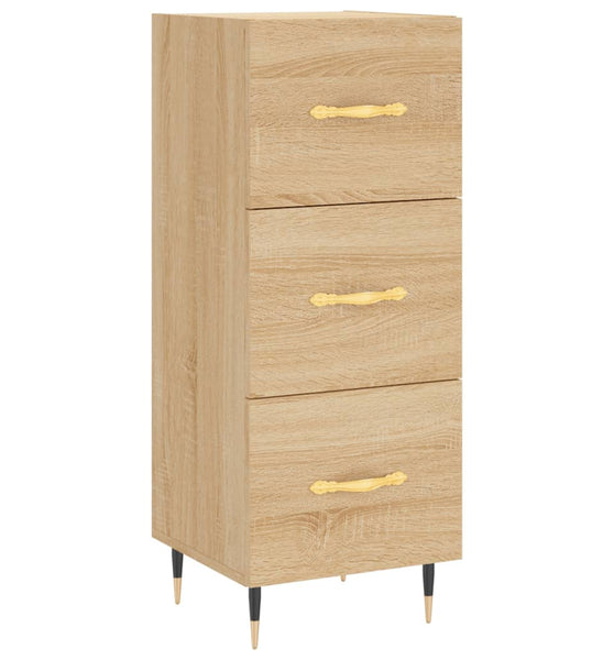 Sideboard Sonoma-Eiche 34,5x34x90 cm Holzwerkstoff