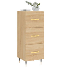 Sideboard Sonoma-Eiche 34,5x34x90 cm Holzwerkstoff