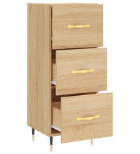 Sideboard Sonoma-Eiche 34,5x34x90 cm Holzwerkstoff