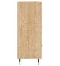 Sideboard Sonoma-Eiche 34,5x34x90 cm Holzwerkstoff