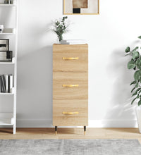 Sideboard Sonoma-Eiche 34,5x34x90 cm Holzwerkstoff