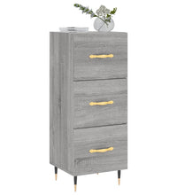 Sideboard Grau Sonoma 34,5x34x90 cm Holzwerkstoff