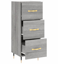 Sideboard Grau Sonoma 34,5x34x90 cm Holzwerkstoff