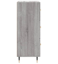 Sideboard Grau Sonoma 34,5x34x90 cm Holzwerkstoff