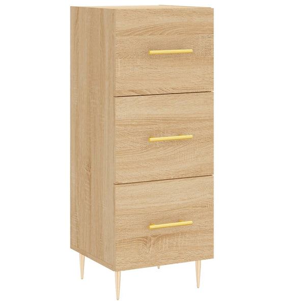 Sideboard Sonoma-Eiche 34,5x34x90 cm Holzwerkstoff