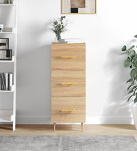 Sideboard Sonoma-Eiche 34,5x34x90 cm Holzwerkstoff