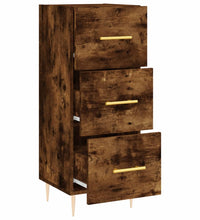 Sideboard Räuchereiche 34,5x34x90 cm Holzwerkstoff