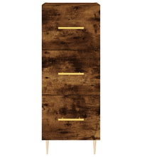 Sideboard Räuchereiche 34,5x34x90 cm Holzwerkstoff