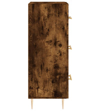 Sideboard Räuchereiche 34,5x34x90 cm Holzwerkstoff
