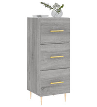 Sideboard Grau Sonoma 34,5x34x90 cm Holzwerkstoff