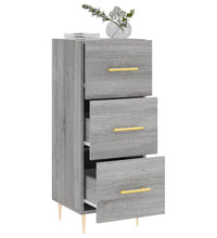 Sideboard Grau Sonoma 34,5x34x90 cm Holzwerkstoff