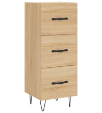 Sideboard Sonoma-Eiche 34,5x34x90 cm Holzwerkstoff