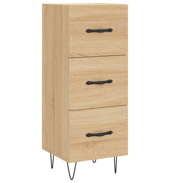 Sideboard Sonoma-Eiche 34,5x34x90 cm Holzwerkstoff