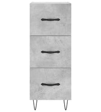 Sideboard Betongrau 34,5x34x90 cm Holzwerkstoff