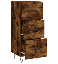Sideboard Räuchereiche 34,5x34x90 cm Holzwerkstoff
