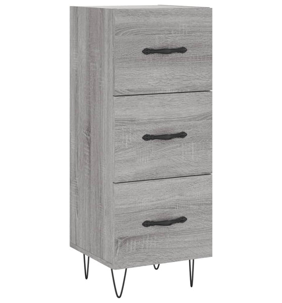 Sideboard Grau Sonoma 34,5x34x90 cm Holzwerkstoff