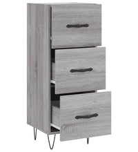 Sideboard Grau Sonoma 34,5x34x90 cm Holzwerkstoff