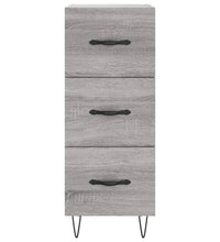 Sideboard Grau Sonoma 34,5x34x90 cm Holzwerkstoff