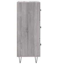 Sideboard Grau Sonoma 34,5x34x90 cm Holzwerkstoff