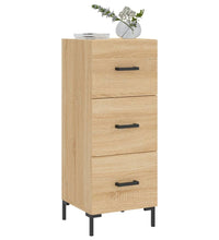 Sideboard Sonoma-Eiche 34,5x34x90 cm Holzwerkstoff