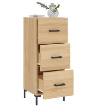 Sideboard Sonoma-Eiche 34,5x34x90 cm Holzwerkstoff