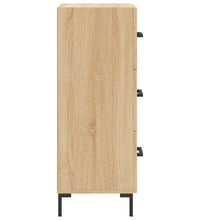 Sideboard Sonoma-Eiche 34,5x34x90 cm Holzwerkstoff