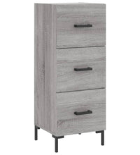 Sideboard Grau Sonoma 34,5x34x90 cm Holzwerkstoff