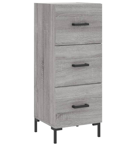 Sideboard Grau Sonoma 34,5x34x90 cm Holzwerkstoff