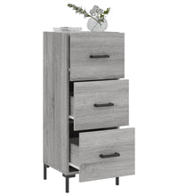 Sideboard Grau Sonoma 34,5x34x90 cm Holzwerkstoff