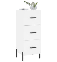 Sideboard Weiß 34,5x34x90 cm Holzwerkstoff