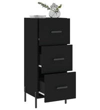 Sideboard Schwarz 34,5x34x90 cm Holzwerkstoff