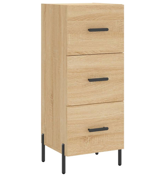 Sideboard Sonoma-Eiche 34,5x34x90 cm Holzwerkstoff