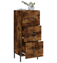 Sideboard Räuchereiche 34,5x34x90 cm Holzwerkstoff
